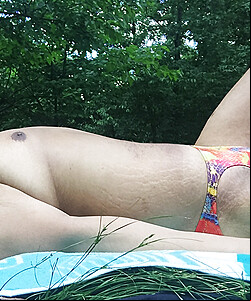 sunbathing 2
